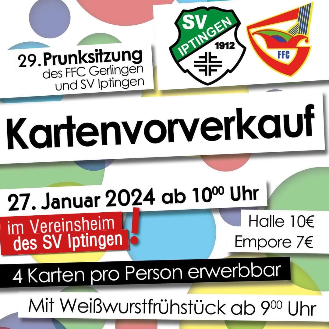 Kartenvorverkauf